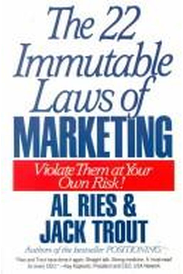 Portada de Las 22 leyes inmutables del marketing