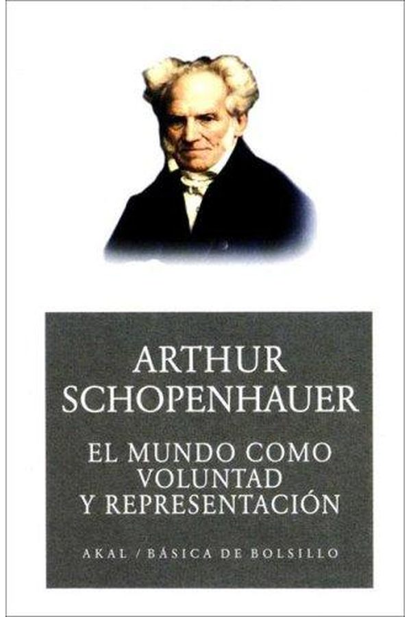 Portada de El mundo como voluntad y representación