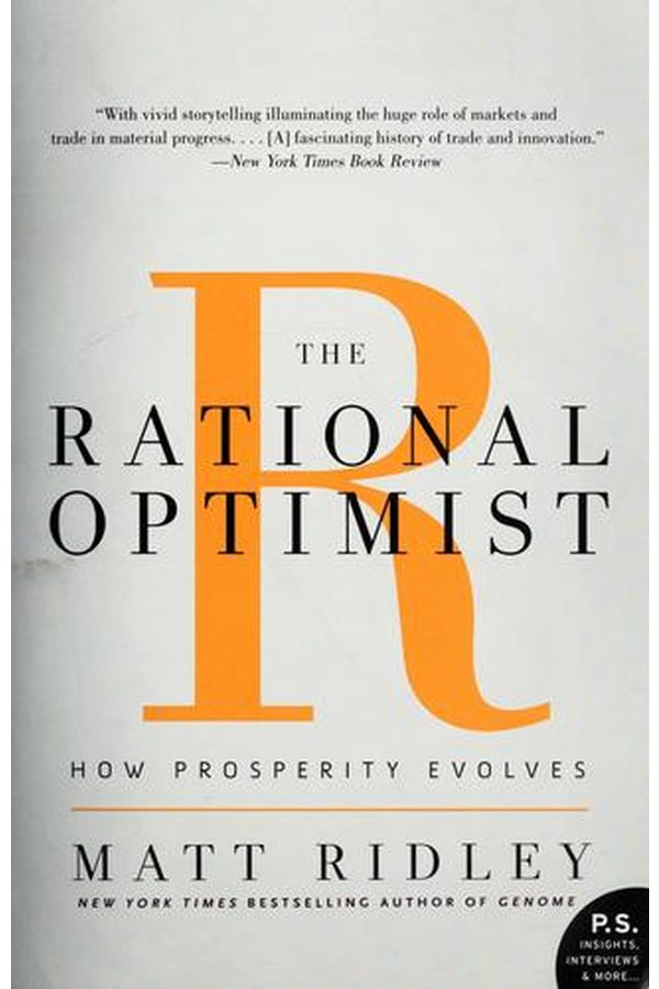Portada de El optimista racional