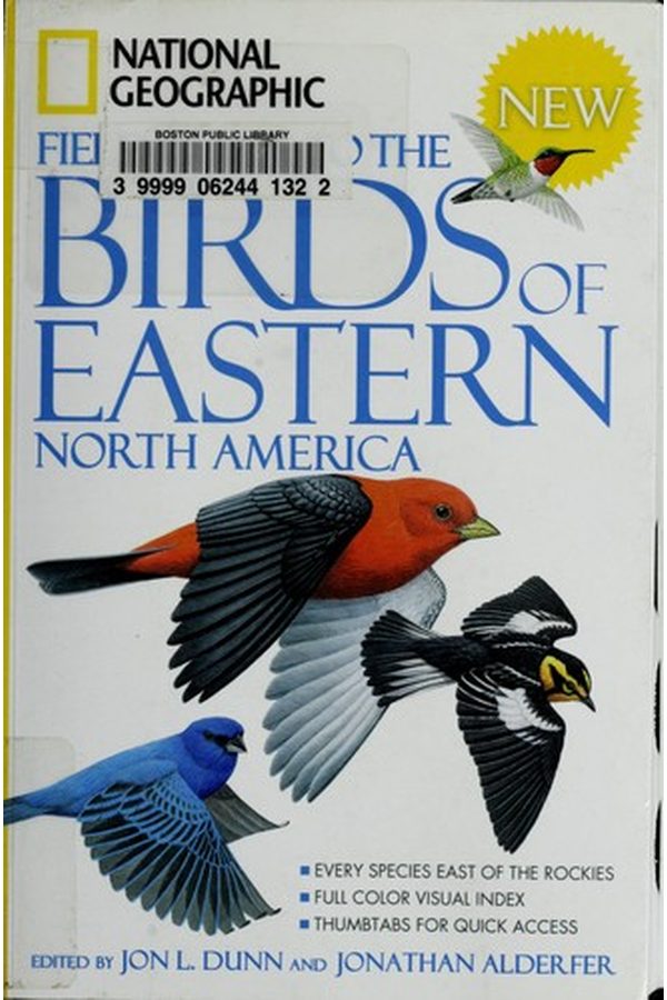 Portada de Guía de campo de las aves del este de Norteamérica