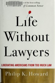 Portada de Vida sin abogados