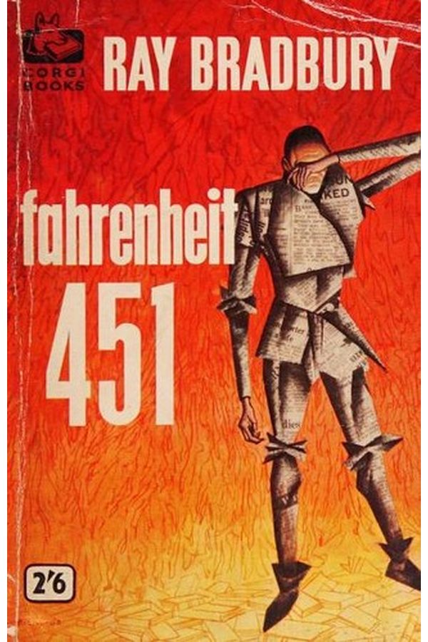 Portada de Fahrenheit 451