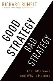 Portada de Estrategia buena, estrategia mala