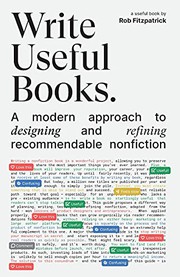 Portada de Escribe libros útiles