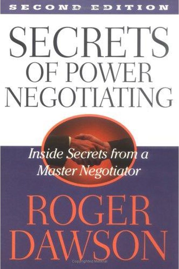 Portada de Secretos de la negociación de poder