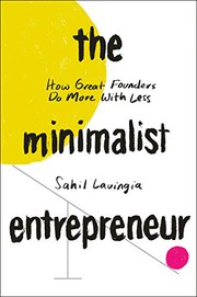 Portada de El emprendedor minimalista