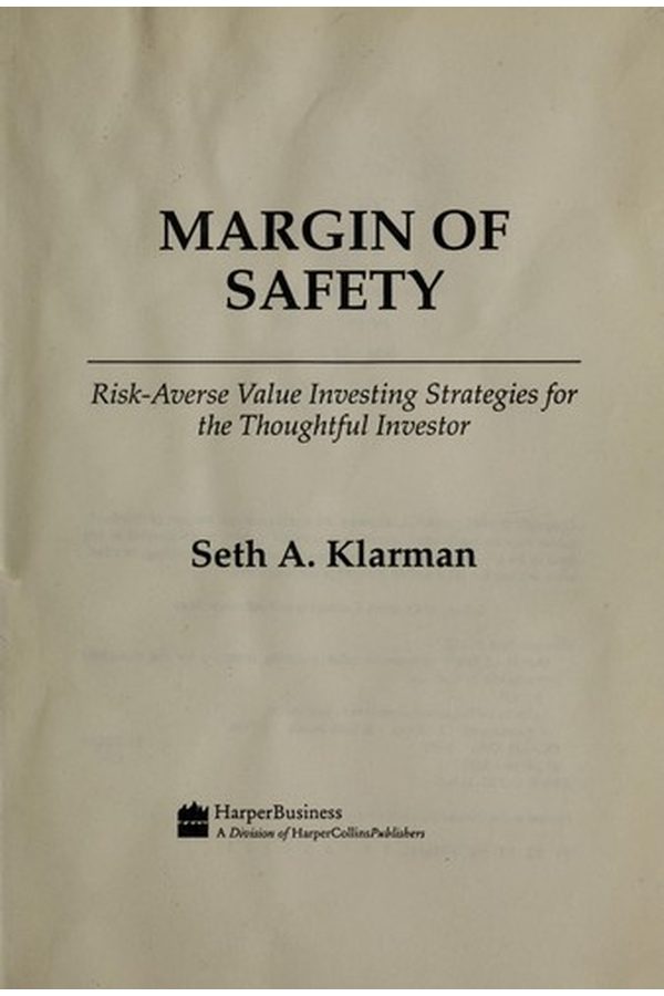 Portada de Margen de Seguridad