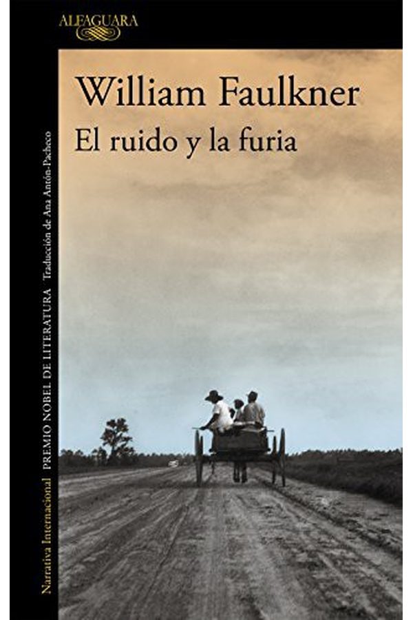 Portada de El ruido y la furia