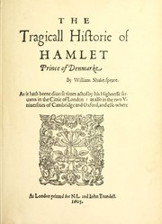 Portada de Hamlet