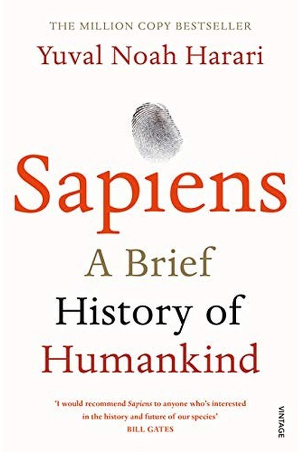 Portada de Sapiens. De animales a dioses